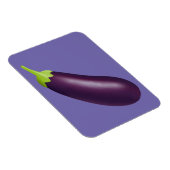 Eggplant Emoji Magnet Magneet (Rechterzijde)