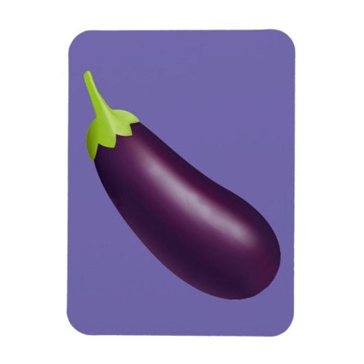 Eggplant Emoji Magnet Magneet (Verticaal)