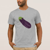 Eggplant Emoji Style T-shirt (Voorkant)