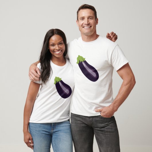 Eggplant Emoji T-shirt (Unisex)
