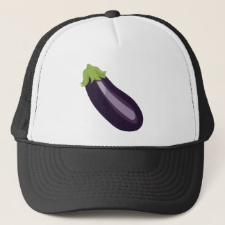 Eggplant Emoji Trucker Pet