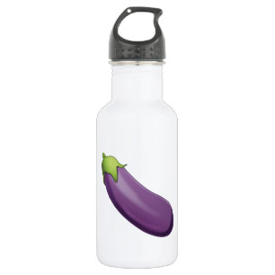 Eggplant - Emoji Waterfles