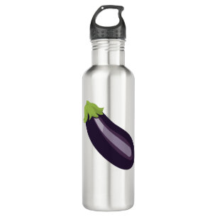 Eggplant Emoji Waterfles