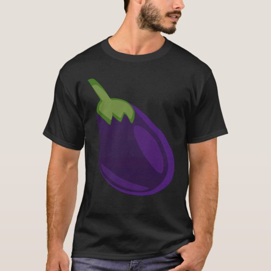 Eggplant Is Life Fun Graphic Vegetable  1 T-shirt (Voorkant)