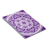 Eggplant Mandala Notitieboek (Rechterzijde)