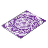 Eggplant Mandala Notitieboek (Linkerzijde)