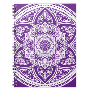 Eggplant Mandala Notitieboek