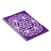 Eggplant Mandala Notitieboek (Rechterzijde)