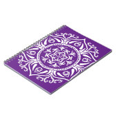 Eggplant Mandala Notitieboek (Linkerzijde)