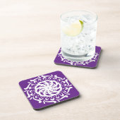 Eggplant Mandala Onderzetter (Rechterzijde)
