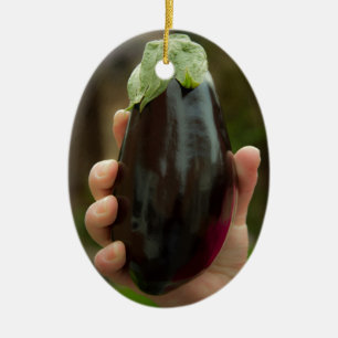 Eggplant Ornament
