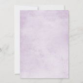 Eggplant Paars Plum Ivory White Floral Calendar Save The Date (Achterkant)