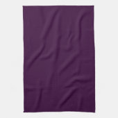 Eggplant Paarse Twill Kitchen Dish Towel Theedoek (Verticaal)
