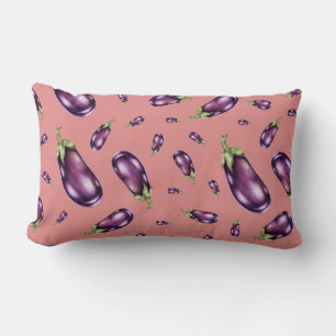 Eggplant Pattern Kussen