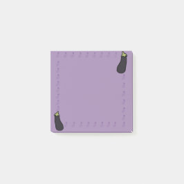 Eggplant Post it Notes
