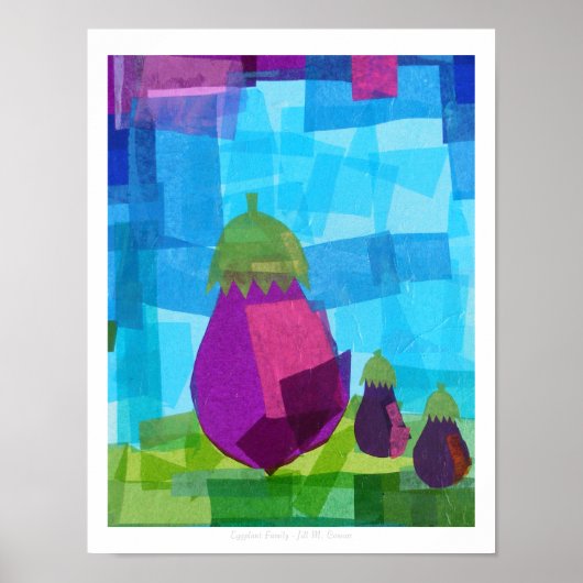 Eggplant Poster (Voorkant)