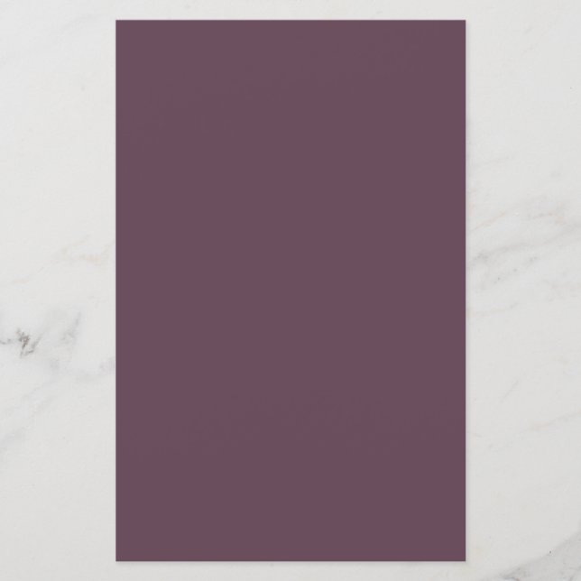Eggplant Solid Color (Voorkant)