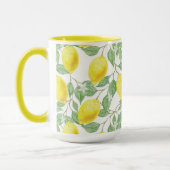 Eggplant verloren in een Lemon Tree 15 oz Combo Mo Mok (Links)