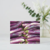 Eggplanten Briefkaart (Staand voorkant)