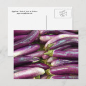 Eggplanten Briefkaart (Voorkant / Achterkant)