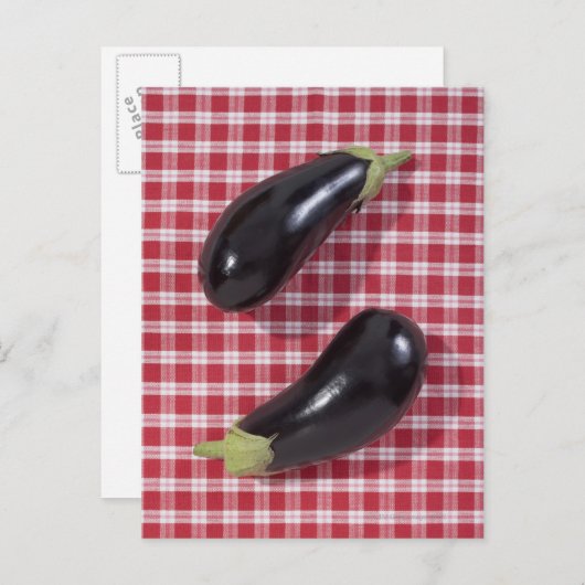 Eggplanten Briefkaart (Voorkant / Achterkant)
