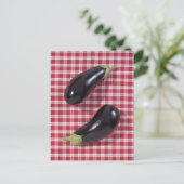 Eggplanten Briefkaart (Staand voorkant)