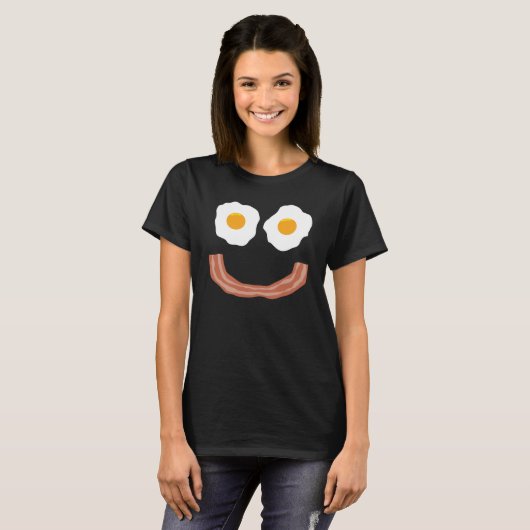 Eggs Bacon T-shirt (Voorkant volledig)