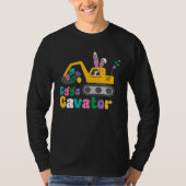 Eggs Cavator Easter Bunny Excavator Cute Hunting E T-shirt (Voorkant)