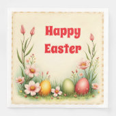Eggs Easter Populair Collectie Servet (Voorkant)