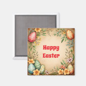 Eggs Easter  trendy Collectie Magneet (Voorkant / Achterkant)