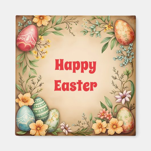Eggs Easter  trendy Collectie Magneet (Voorkant)