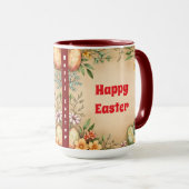 Eggs Easter  trendy Collectie Mok (Voorkant rechts)