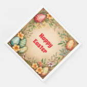 Eggs Easter  trendy Collectie Servet (Hoek)