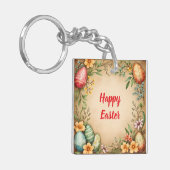 Eggs Easter trendy Collectie Sleutelhanger (Voorkant Links)