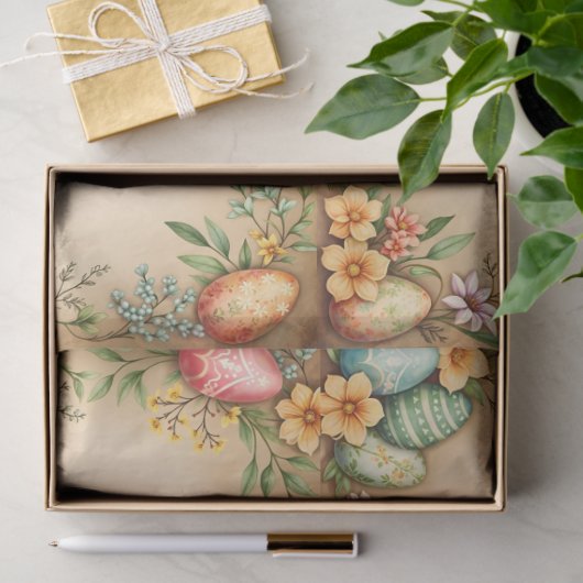 Eggs Easter  trendy Collectie Tissuepapier (Geschenk)