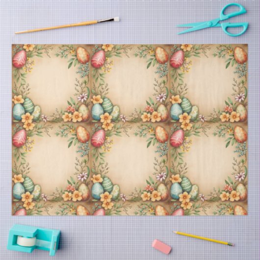 Eggs Easter  trendy Collectie Tissuepapier (Craft)