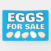 Eggs For Sale Banner (Horizontaal)