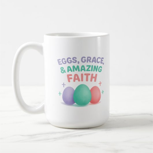 Eggs, Grace & Amazing Faith Easter 2026 Koffiemok (Links)