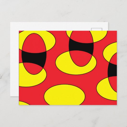 Eggs Of A Demon beroemd gemaakt door Ken Gage Abst Briefkaart (Voorkant / Achterkant)