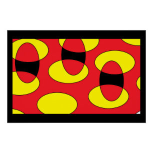 Eggs Of A Demon beroemd gemaakt door Ken Gage Abst Perfect Poster