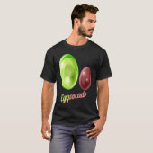 Eggs Painted As Avocado Eggvocado For Hunt on Eggs T-shirt (Voorkant volledig)