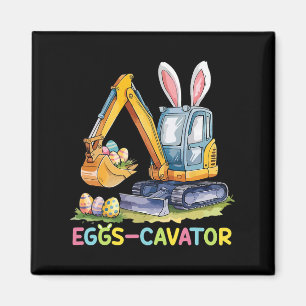 Eggscavator Easter Egg Hunt Bouw Trucks Bo Magneet