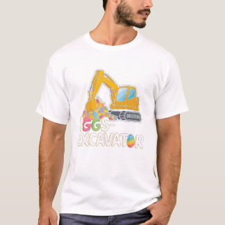 Eggscavator Easter Egg Hunt Bouwtrucks T-shirt