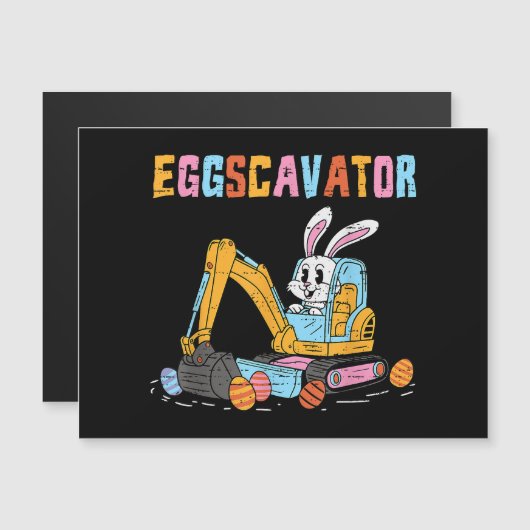 Eggscavator Easter eiershuntconstructietransport (Voorkant / Achterkant)