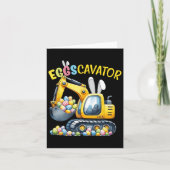 Eggscavator Easter eiershuntconstructietransport Kaart (Voorkant)