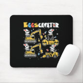 Eggscavator Easter eiershuntconstructietransport Muismat (Met muis)