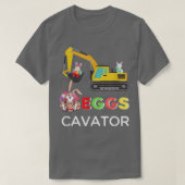 EGGSCAVATOR Eggs Cavator Kinderen Toddlers snuffel T-shirt (Design voorkant)