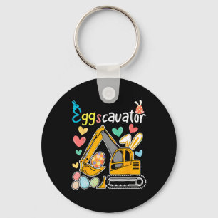 Eggscavator Paaseierjacht Bouwwagens GI Sleutelhanger