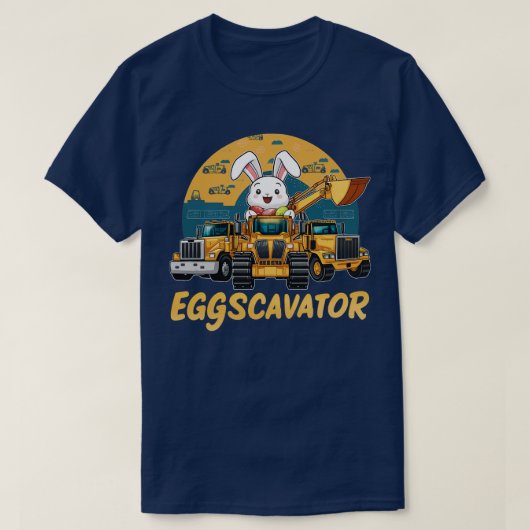 Eggscavator T-shirt (Design voorkant)