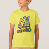 Eggscavator T-shirt (Voorkant)